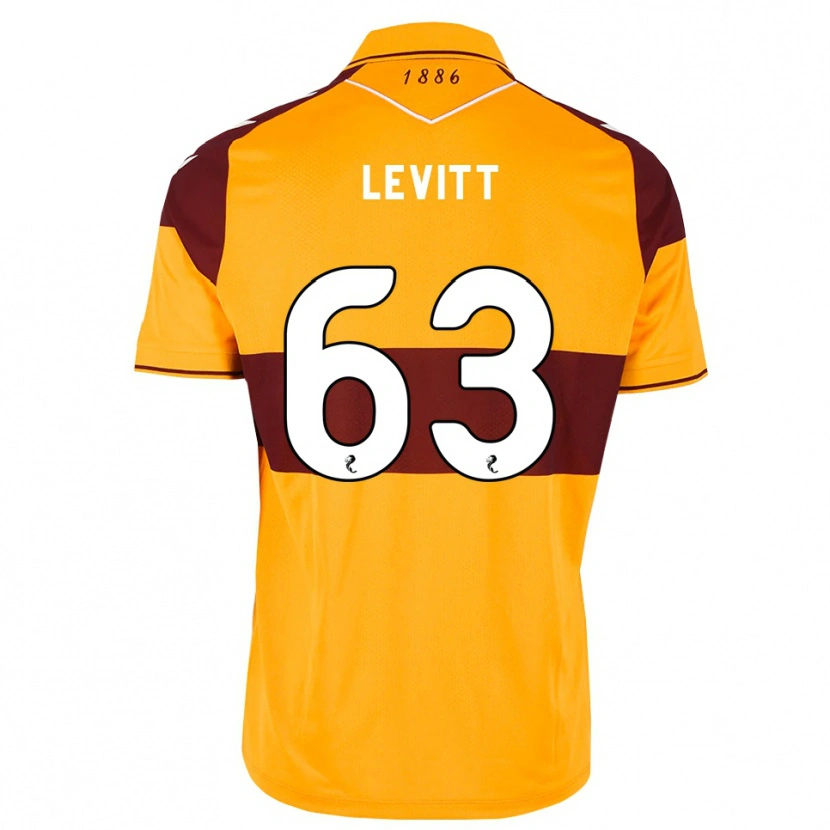 Danxen Dames Dylan Levitt #63 Kastanjebruin Oranje Thuisshirt Thuistenue 2026/27 T-Shirt
