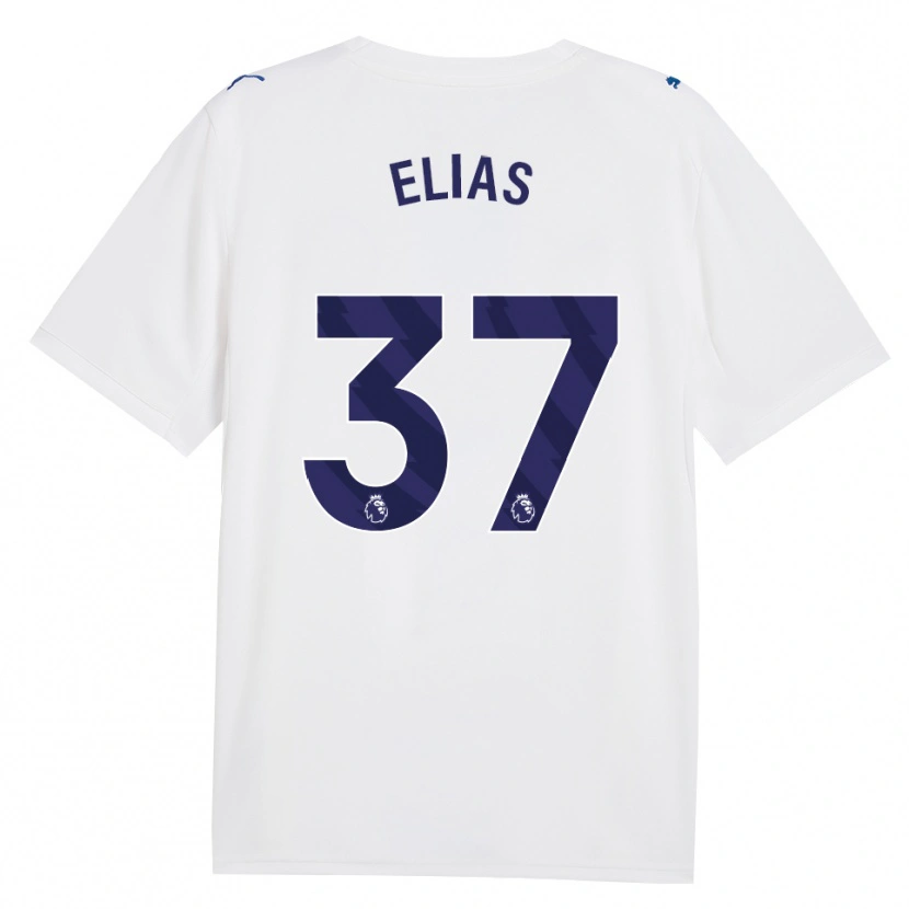 Danxen Kinderen Allan Andrade Elias #37 Marine Wit Thuisshirt Derde Tenue 2026/27 T-Shirt