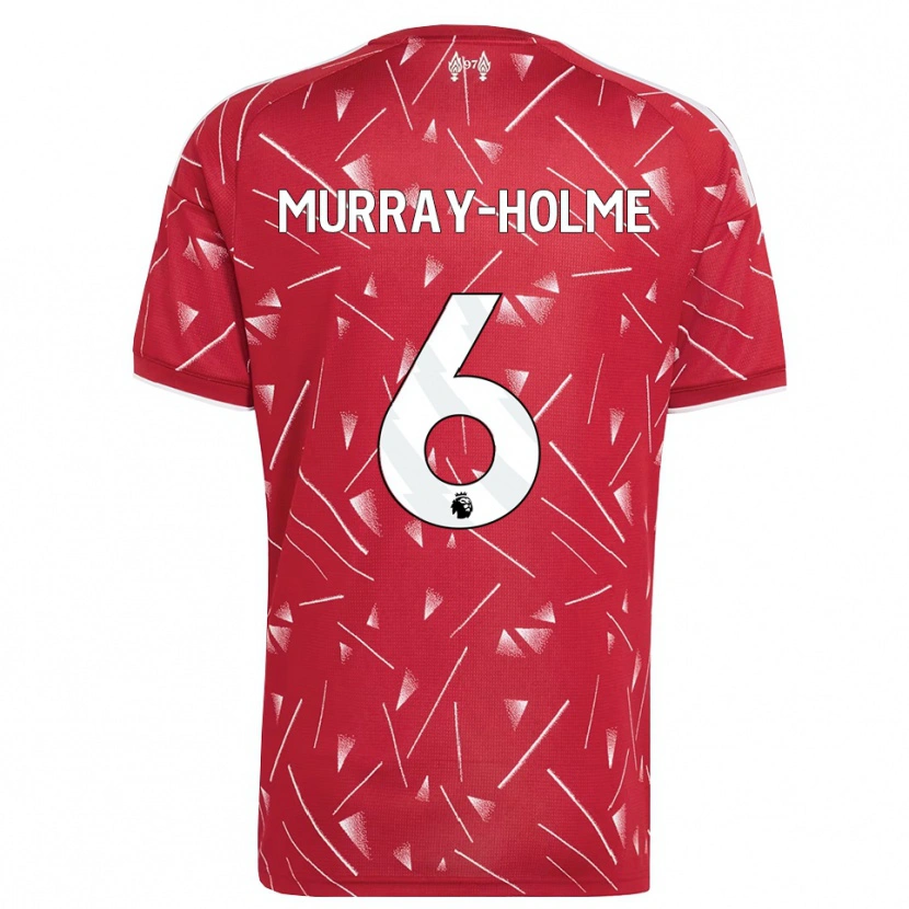 Danxen Kinderen Haydn Murray-Holme #6 Wit Rood Thuisshirt Thuistenue 2026/27 T-Shirt