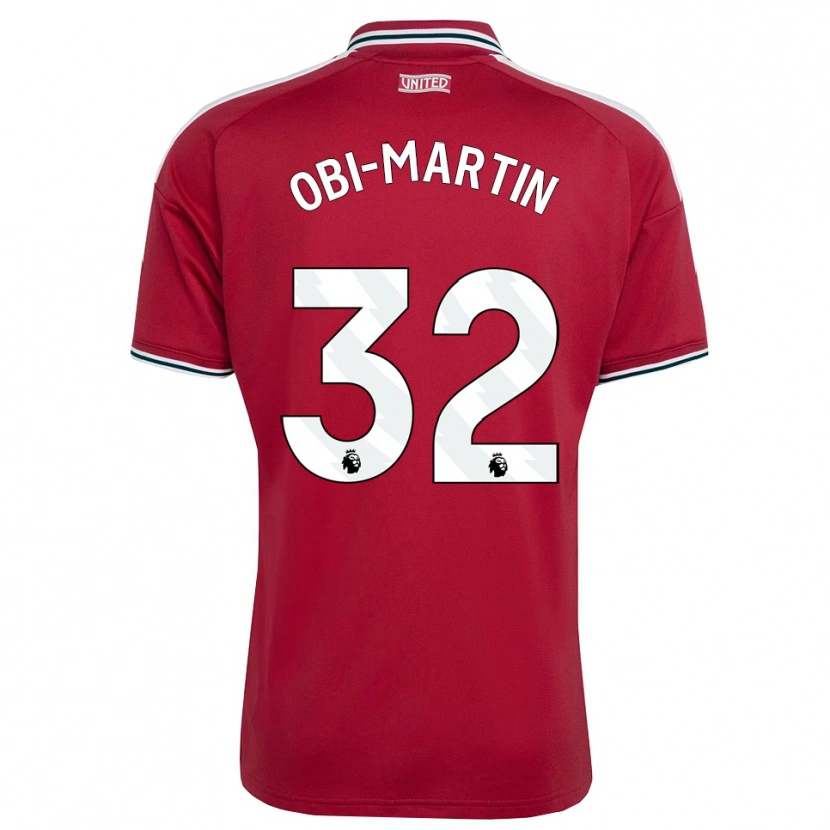 Danxen Kinderen Chido Obi #32 Rood Geel Wit Thuisshirt Thuistenue 2026/27 T-Shirt