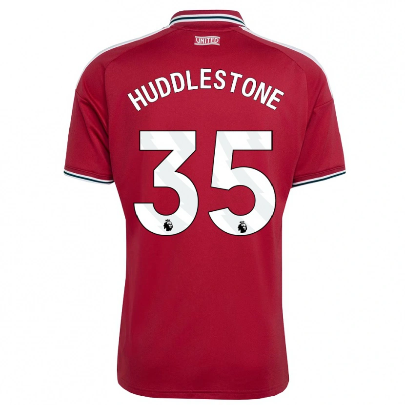 Danxen Kinderen Tom Huddlestone #35 Rood Geel Wit Thuisshirt Thuistenue 2026/27 T-Shirt