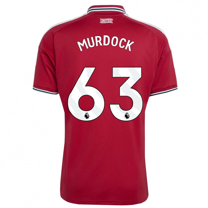 Danxen Kinderen Will Murdock #63 Rood Geel Wit Thuisshirt Thuistenue 2026/27 T-Shirt