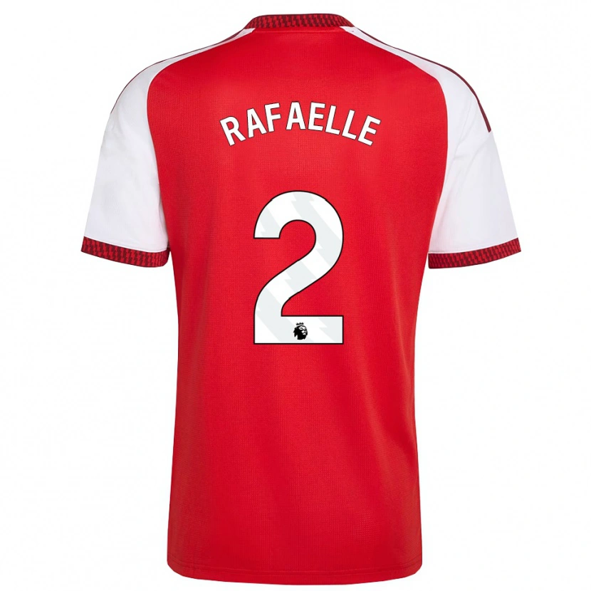 Danxen Kinderen Rafaelle Souza #2 Rood Wit Zwart Thuisshirt Thuistenue 2026/27 T-Shirt