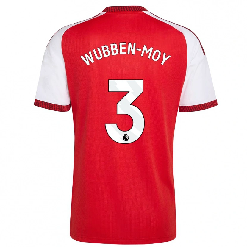Danxen Kinderen Lotte Wubben-Moy #3 Rood Wit Zwart Thuisshirt Thuistenue 2026/27 T-Shirt