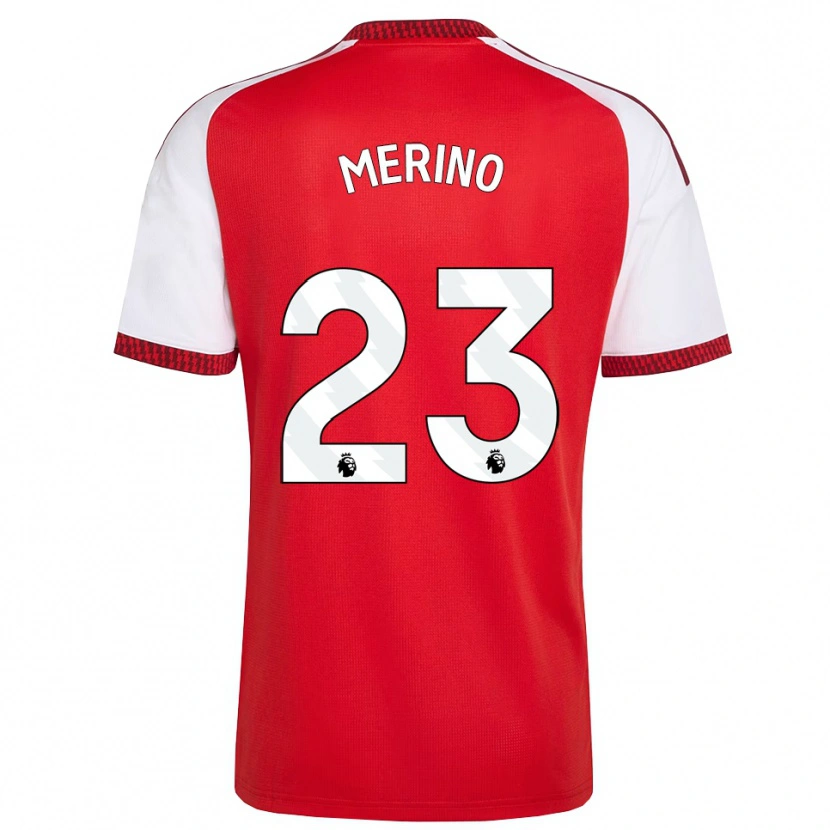 Danxen Kinderen Mikel Merino #23 Rood Wit Zwart Thuisshirt Thuistenue 2026/27 T-Shirt