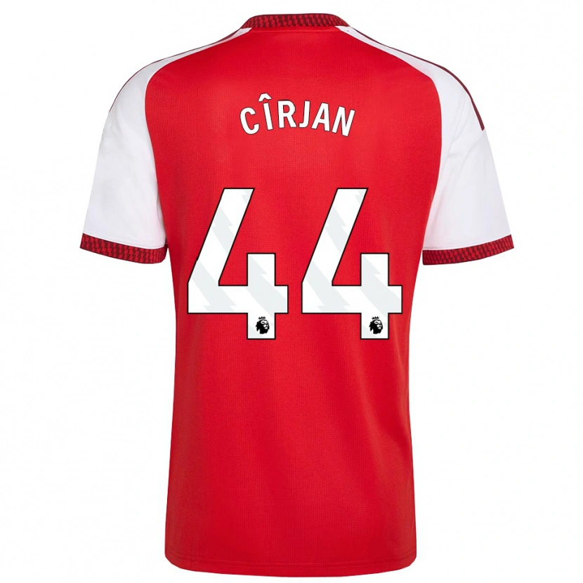 Danxen Kinderen Catalin Cîrjan #44 Rood Wit Zwart Thuisshirt Thuistenue 2026/27 T-Shirt