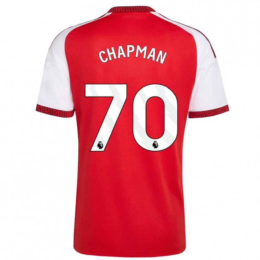Danxen Kinderen Samuel Chapman #70 Rood Wit Zwart Thuisshirt Thuistenue 2026/27 T-Shirt