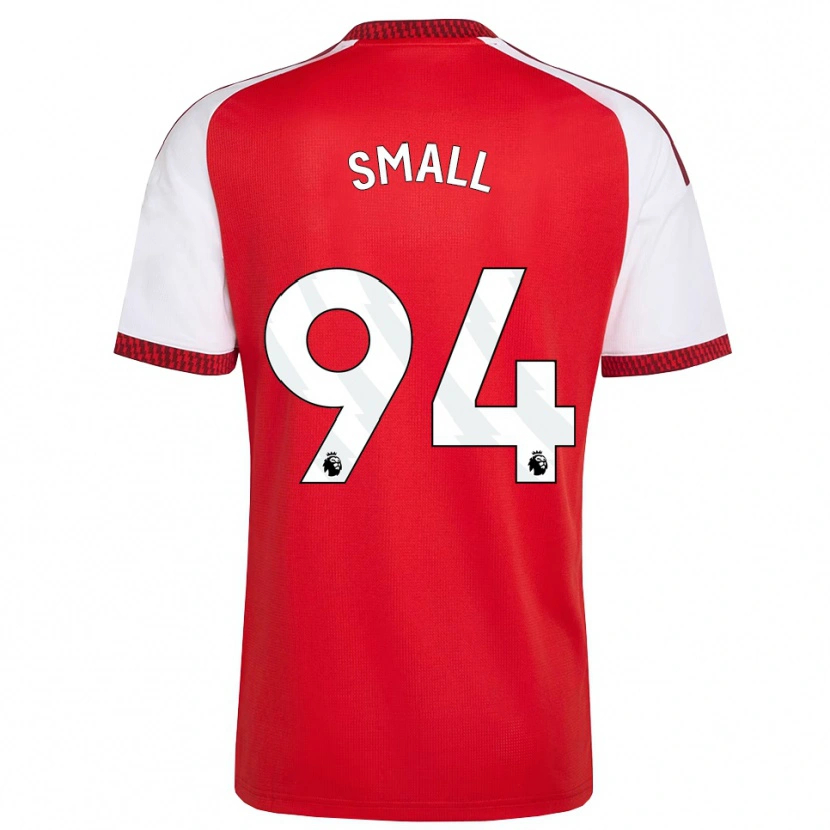 Danxen Kinderen Coby Small #94 Rood Wit Zwart Thuisshirt Thuistenue 2026/27 T-Shirt