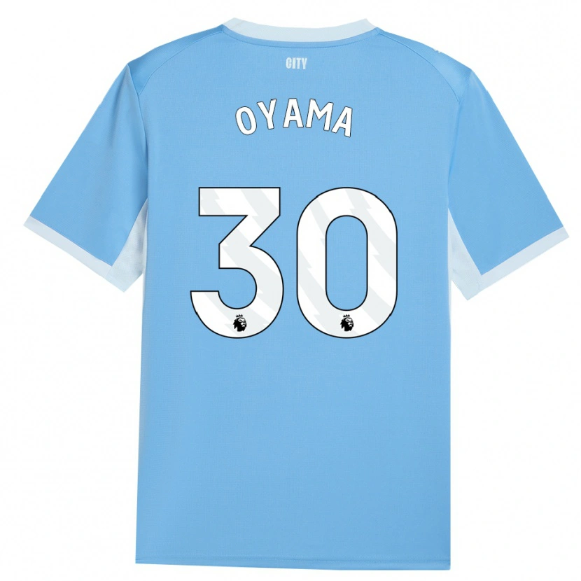 Danxen Kinderen Aemu Oyama #30 Licht Hemelsblauw Wit Thuisshirt Thuistenue 2026/27 T-Shirt