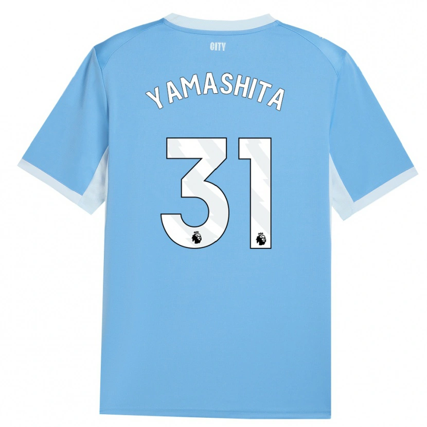 Danxen Kinderen Ayaka Yamashita #31 Licht Hemelsblauw Wit Thuisshirt Thuistenue 2026/27 T-Shirt