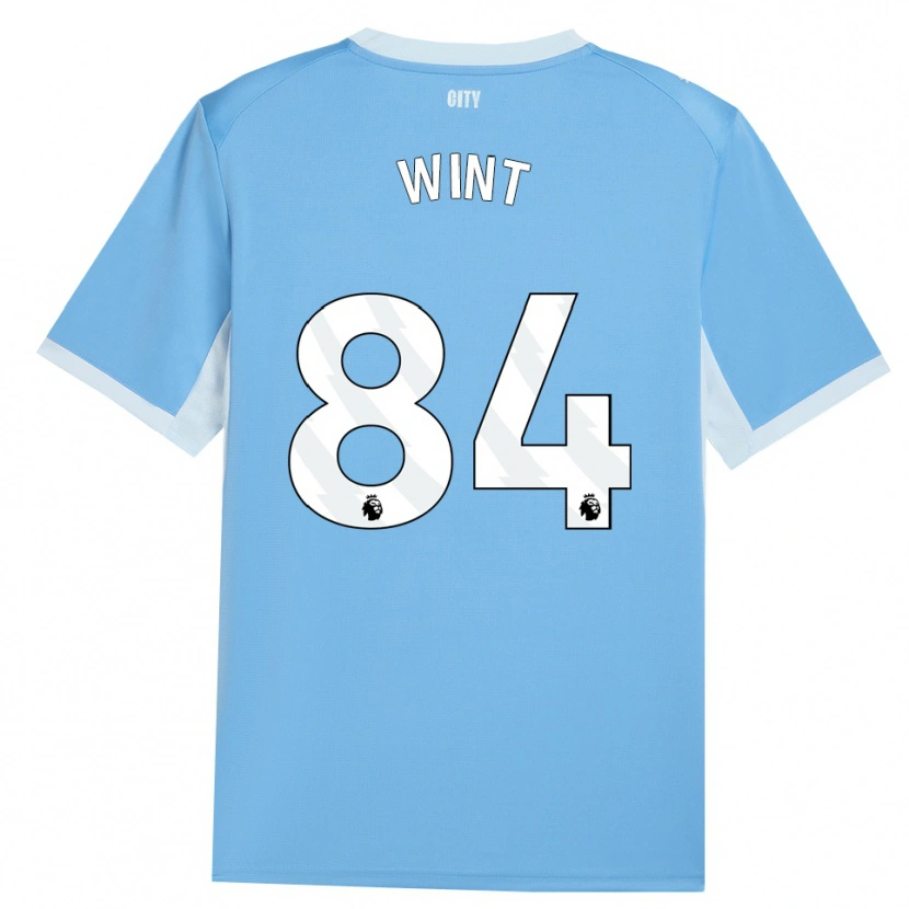 Danxen Kinderen Jack Wint #84 Licht Hemelsblauw Wit Thuisshirt Thuistenue 2026/27 T-Shirt