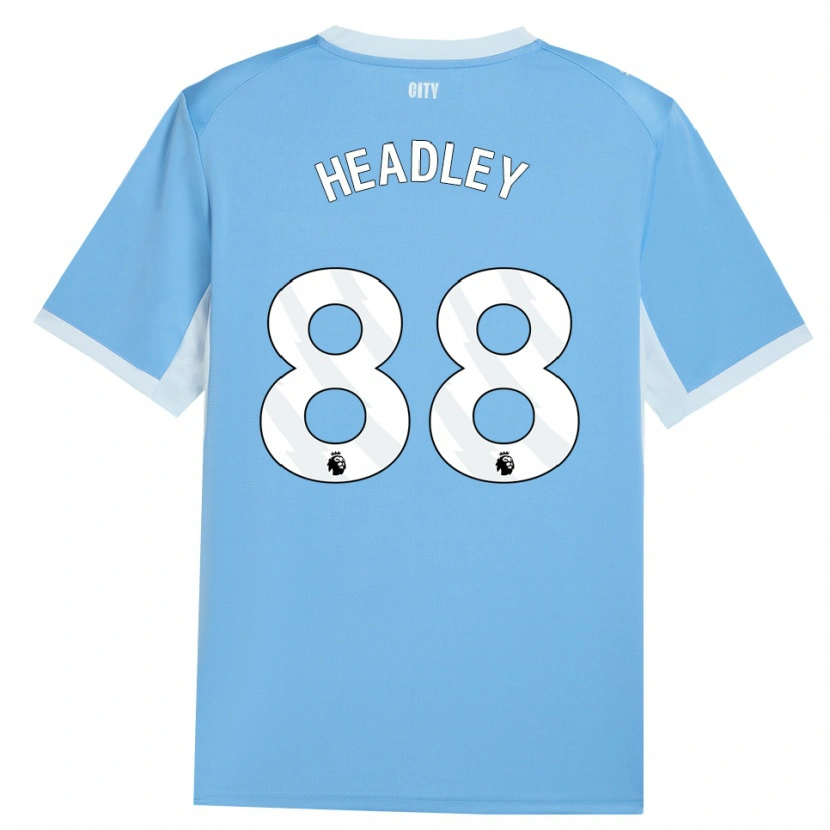 Danxen Kinderen Dante Headley #88 Licht Hemelsblauw Wit Thuisshirt Thuistenue 2026/27 T-Shirt