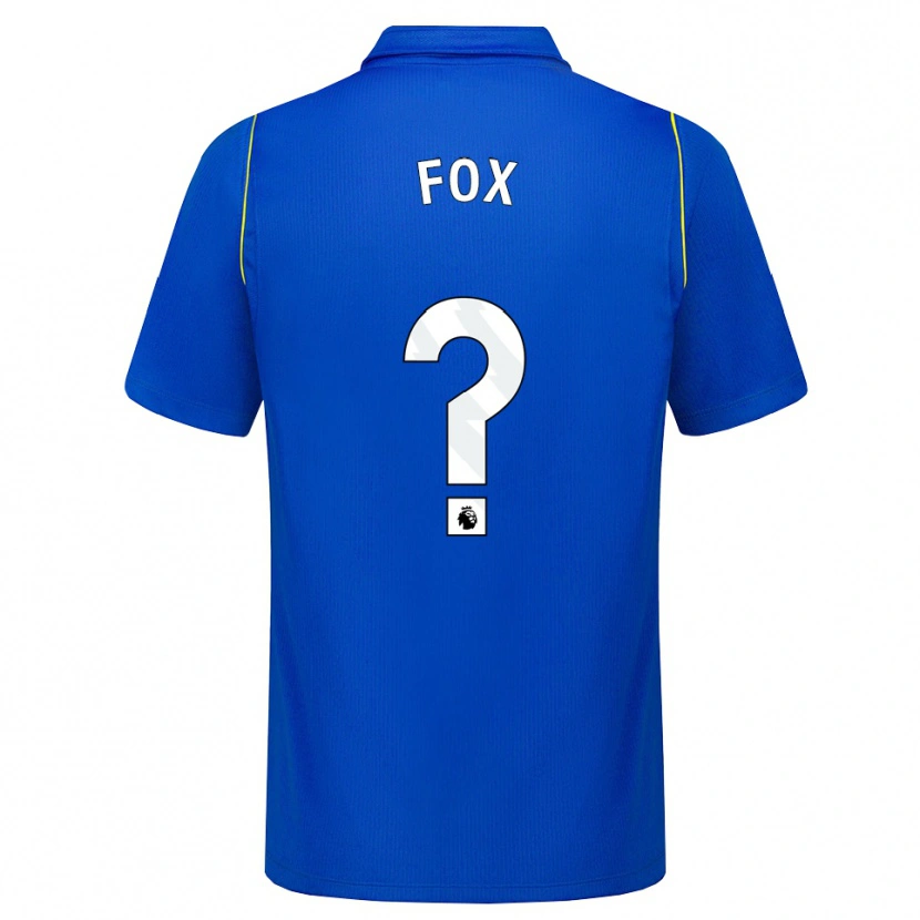 Danxen Kinderen Jorja Fox #0 Blauw Geel Thuisshirt Thuistenue 2026/27 T-Shirt