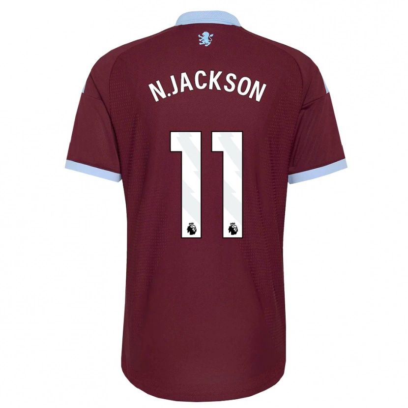 Danxen Kinderen Nicolas Jackson #11 Korenbloemblauw Bordeaux Thuisshirt Thuistenue 2026/27 T-Shirt