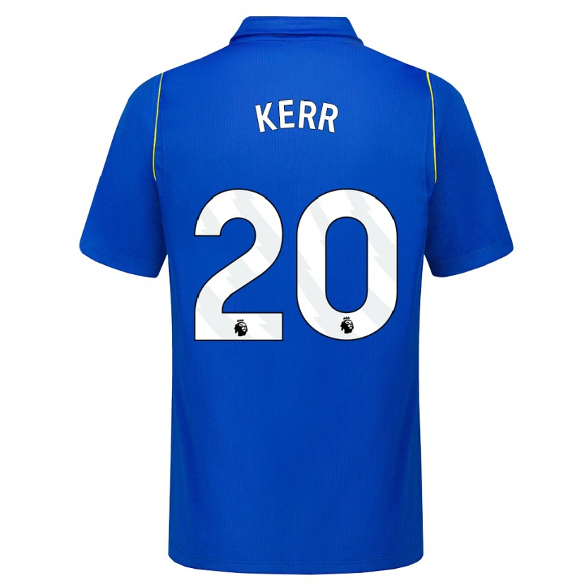 Danxen Kinderen Sam Kerr #20 Blauw Geel Thuisshirt Thuistenue 2026/27 T-Shirt