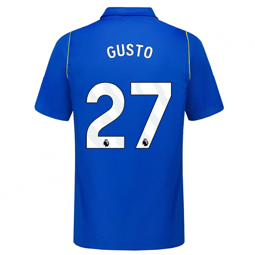 Danxen Kinderen Malo Gusto #27 Blauw Geel Thuisshirt Thuistenue 2026/27 T-Shirt
