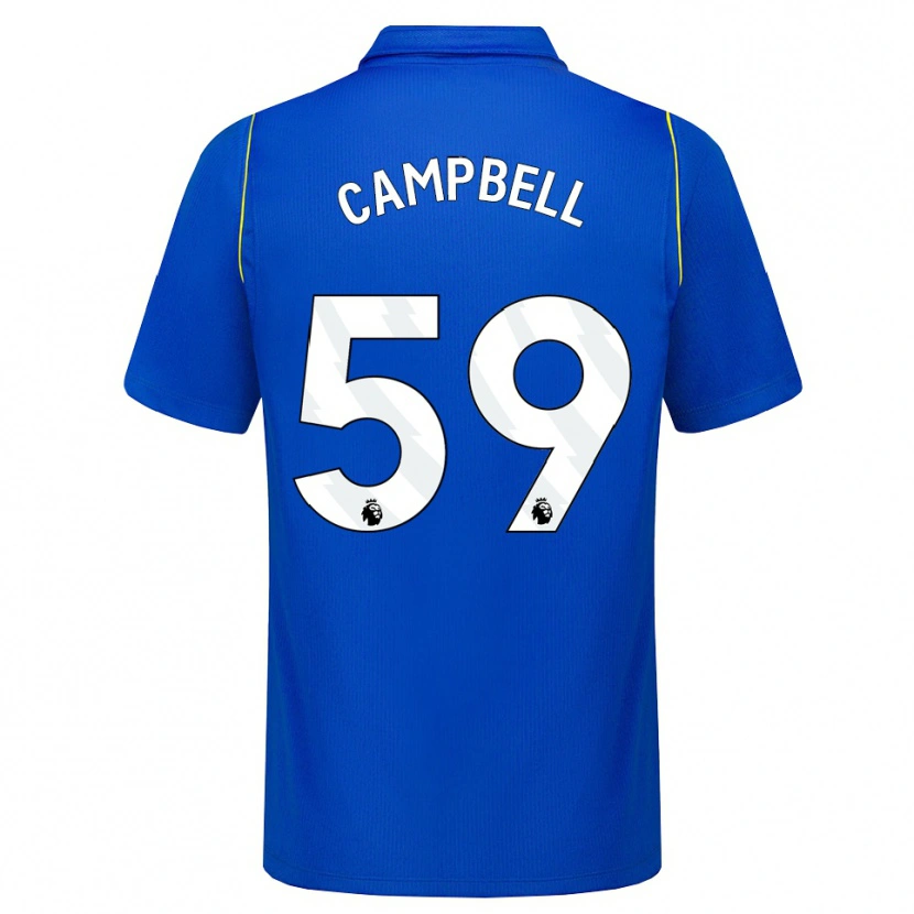 Danxen Kinderen Harrison Murray-Campbell #59 Blauw Geel Thuisshirt Thuistenue 2026/27 T-Shirt