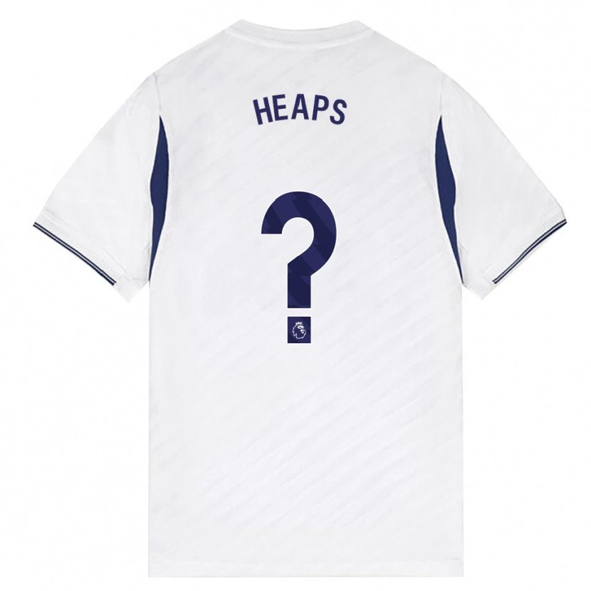 Danxen Kinderen Billy Heaps #0 Wit Rood Paars Thuisshirt Thuistenue 2026/27 T-Shirt