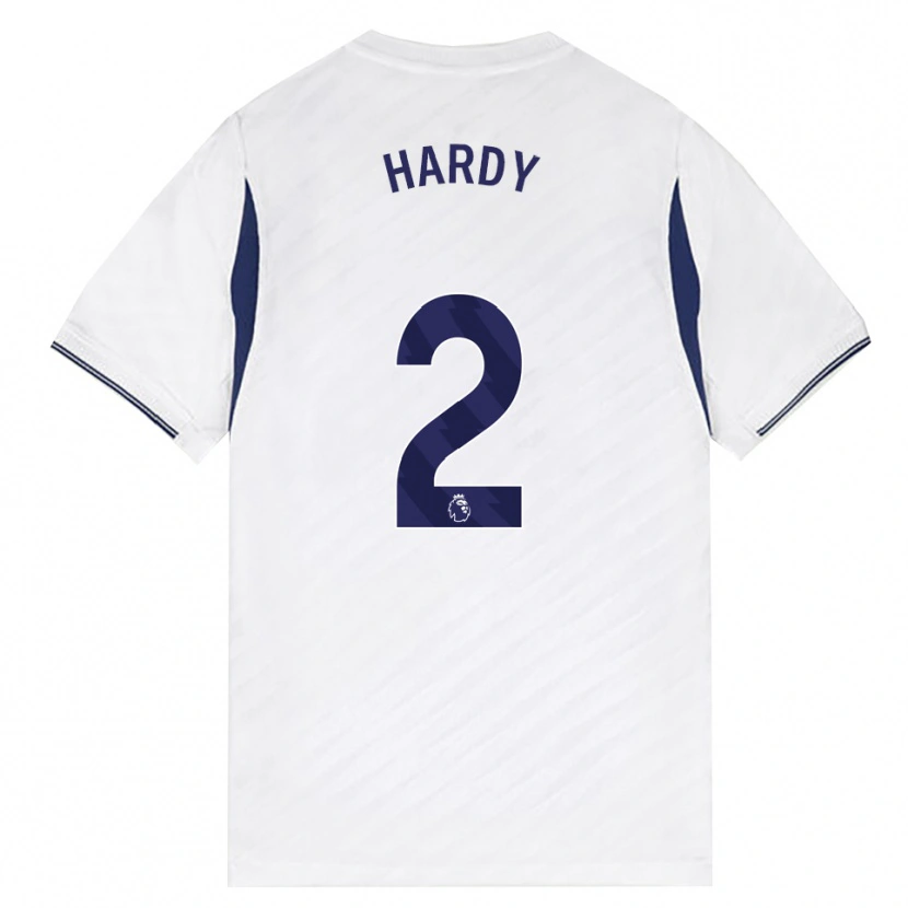 Danxen Kinderen Malachi Hardy #2 Wit Rood Paars Thuisshirt Thuistenue 2026/27 T-Shirt