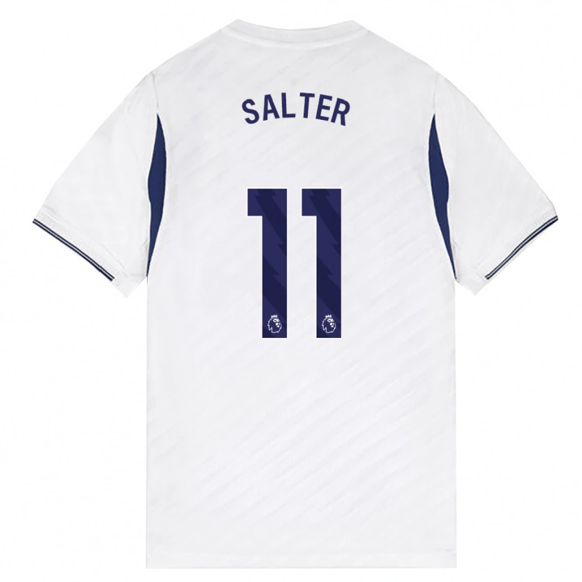 Danxen Kinderen Oliver Salter #11 Wit Rood Paars Thuisshirt Thuistenue 2026/27 T-Shirt