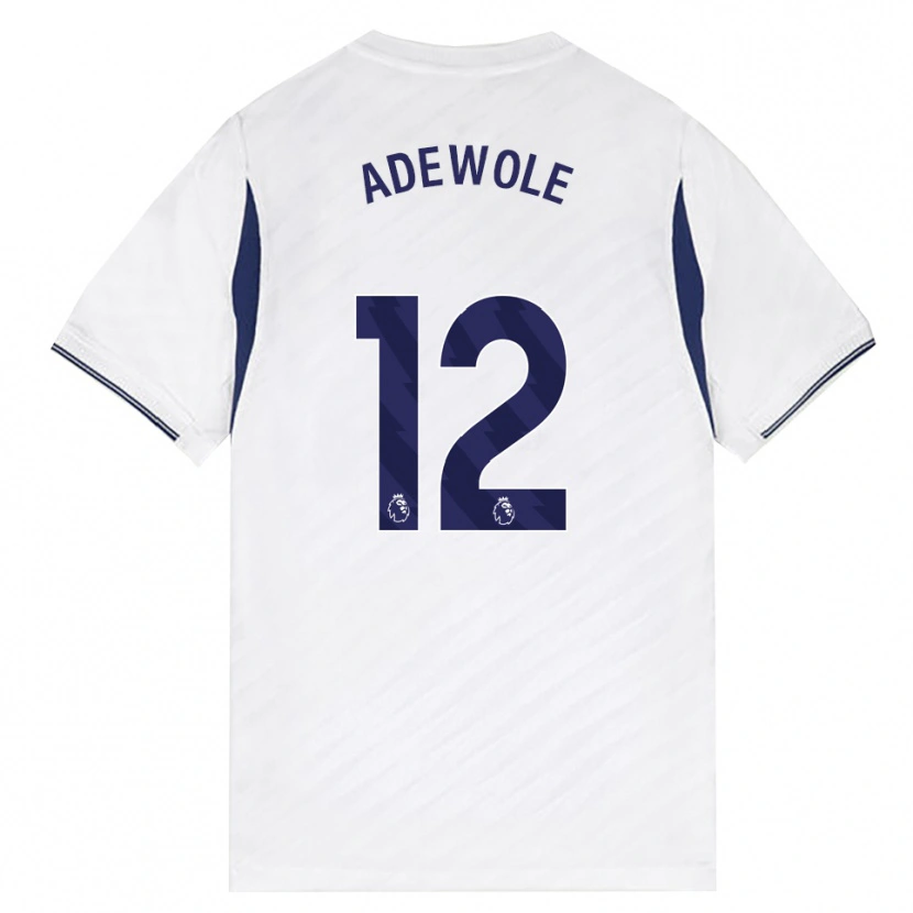 Danxen Kinderen Miracle Adewole #12 Wit Rood Paars Thuisshirt Thuistenue 2026/27 T-Shirt