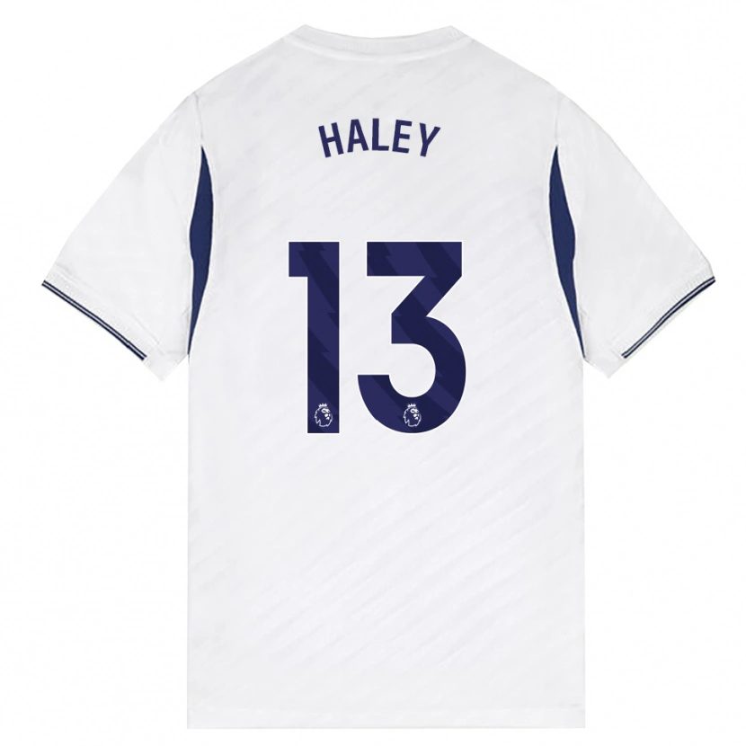 Danxen Kinderen Micah Haley #13 Wit Rood Paars Thuisshirt Thuistenue 2026/27 T-Shirt