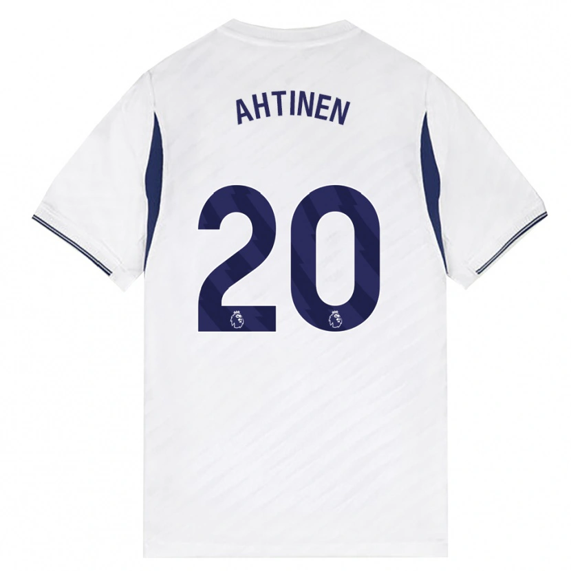 Danxen Kinderen Olga Ahtinen #20 Wit Rood Paars Thuisshirt Thuistenue 2026/27 T-Shirt