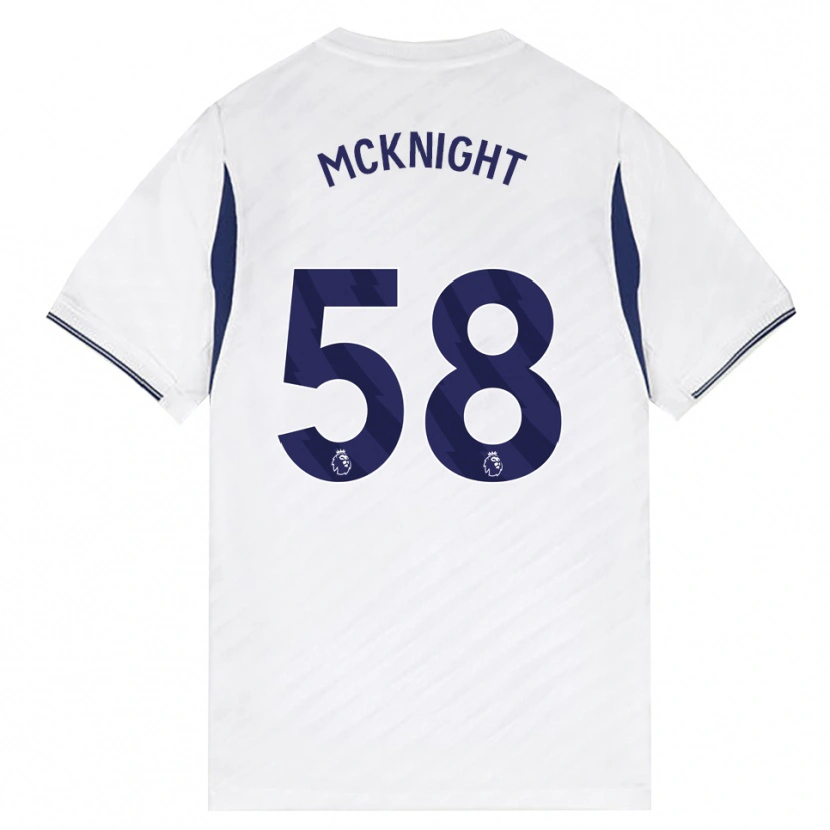 Danxen Kinderen Maxwell Mcknight #58 Wit Rood Paars Thuisshirt Thuistenue 2026/27 T-Shirt