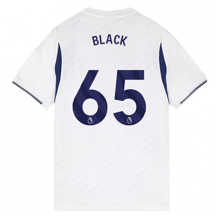 Danxen Kinderen Leo Black #65 Wit Rood Paars Thuisshirt Thuistenue 2026/27 T-Shirt