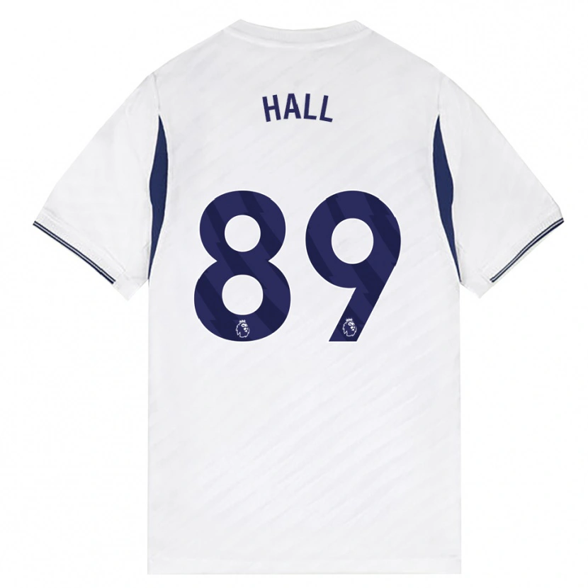 Danxen Kinderen Tye Hall #89 Wit Rood Paars Thuisshirt Thuistenue 2026/27 T-Shirt