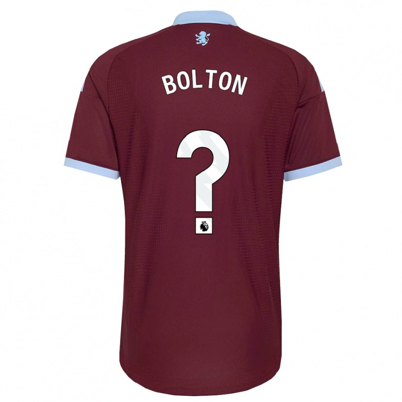 Danxen Kinderen Jaylen Bolton #0 Korenbloemblauw Bordeaux Thuisshirt Thuistenue 2026/27 T-Shirt