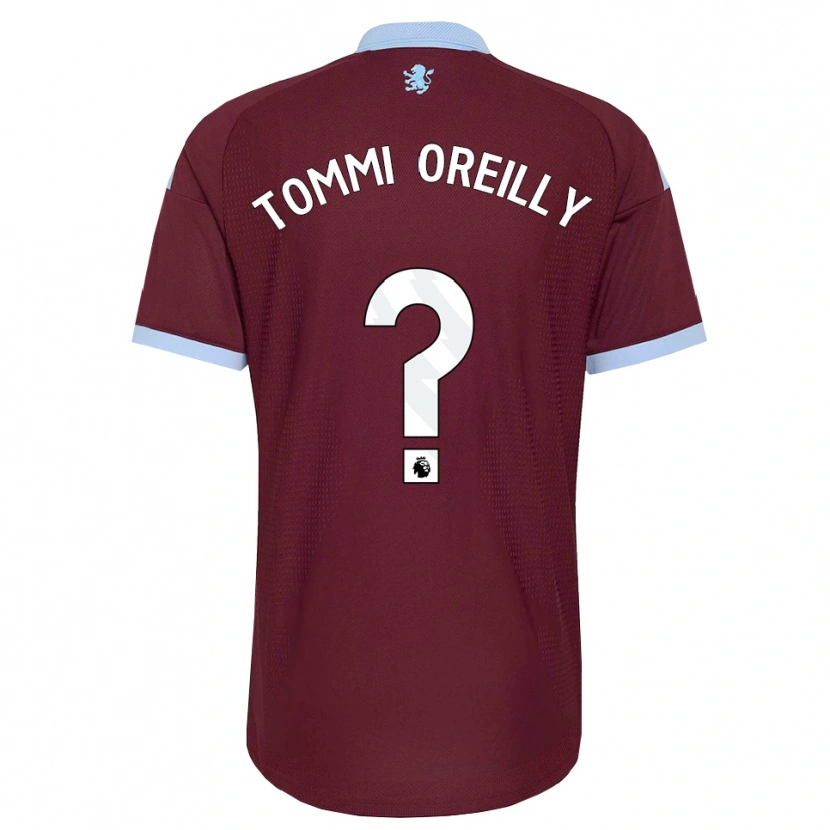 Danxen Kinderen Tommi Oreilly #0 Korenbloemblauw Bordeaux Thuisshirt Thuistenue 2026/27 T-Shirt