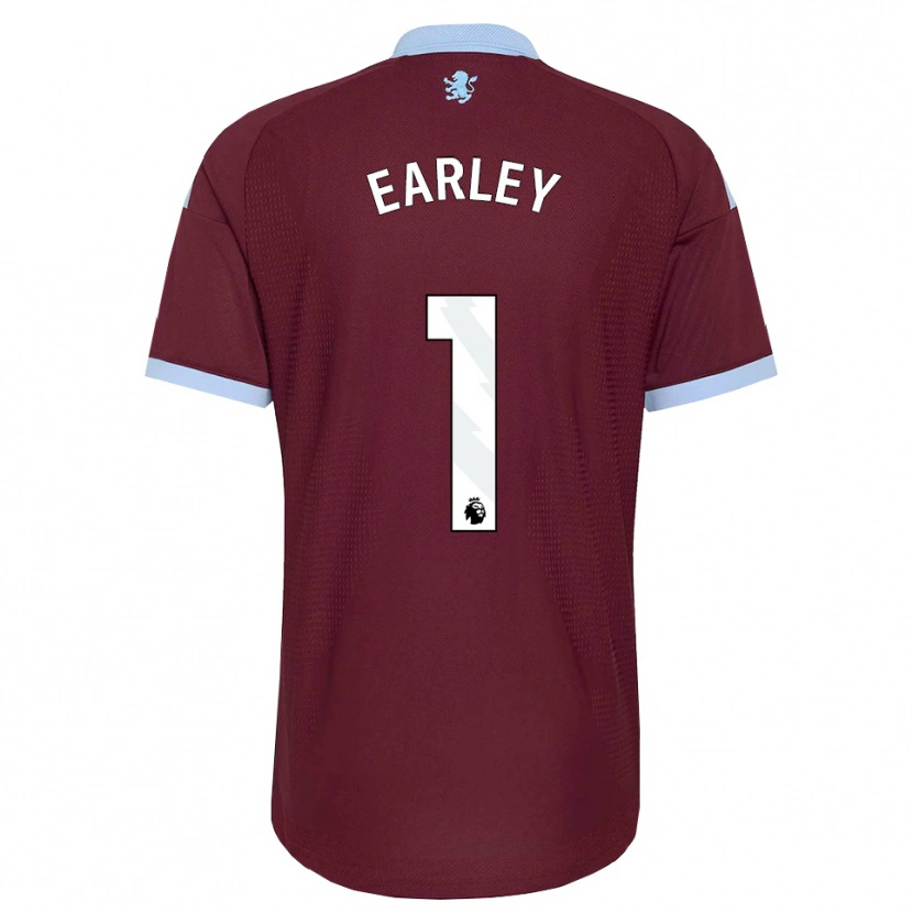 Danxen Kinderen Blade Earley #1 Korenbloemblauw Bordeaux Thuisshirt Thuistenue 2026/27 T-Shirt