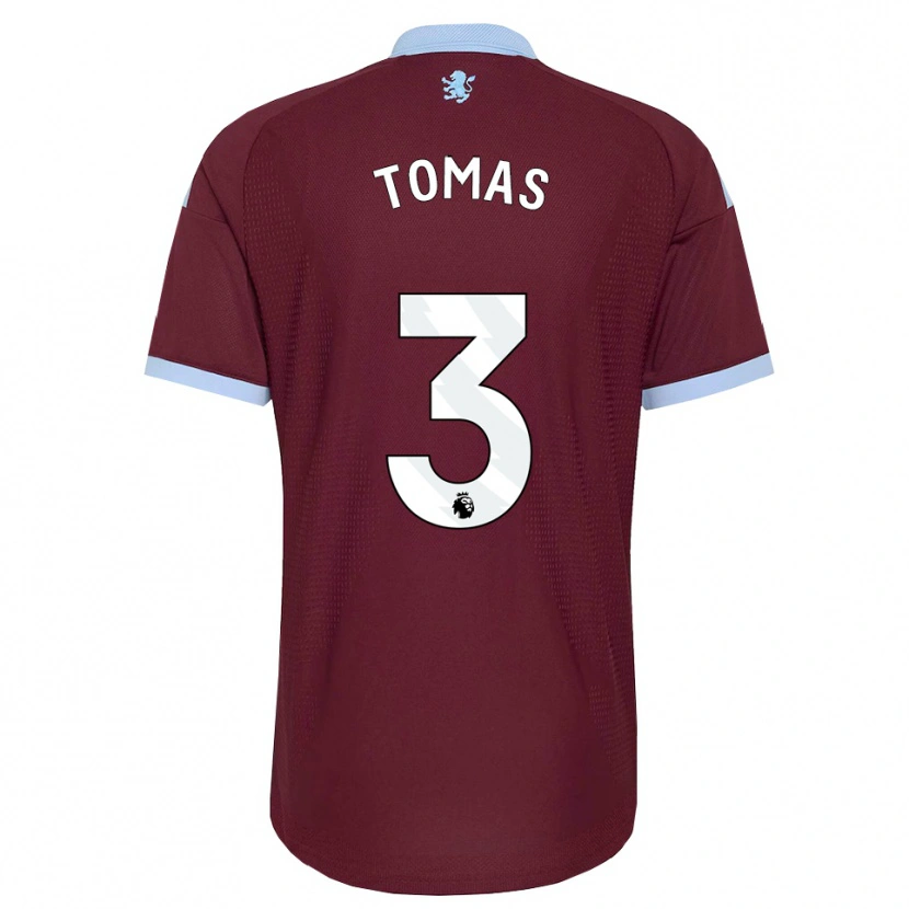 Danxen Kinderen Paula Tomás #3 Korenbloemblauw Bordeaux Thuisshirt Thuistenue 2026/27 T-Shirt