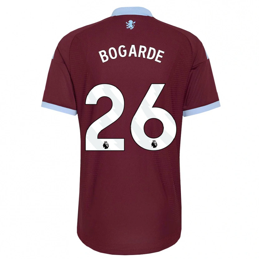 Danxen Kinderen Lamare Bogarde #26 Korenbloemblauw Bordeaux Thuisshirt Thuistenue 2026/27 T-Shirt