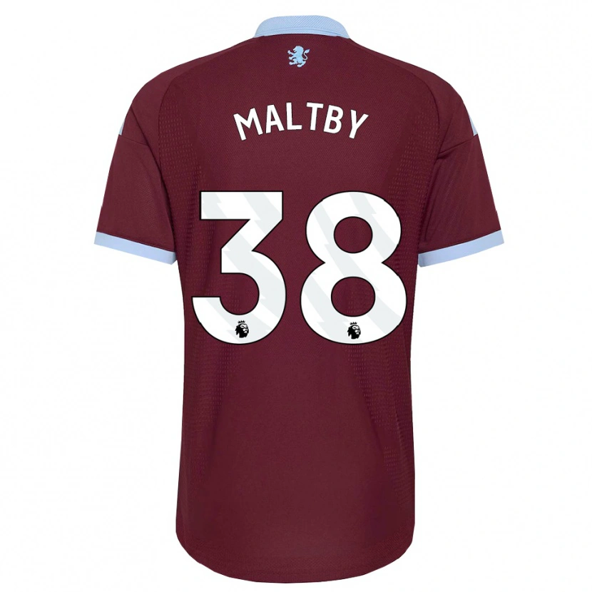 Danxen Kinderen Rachel Maltby #38 Korenbloemblauw Bordeaux Thuisshirt Thuistenue 2026/27 T-Shirt