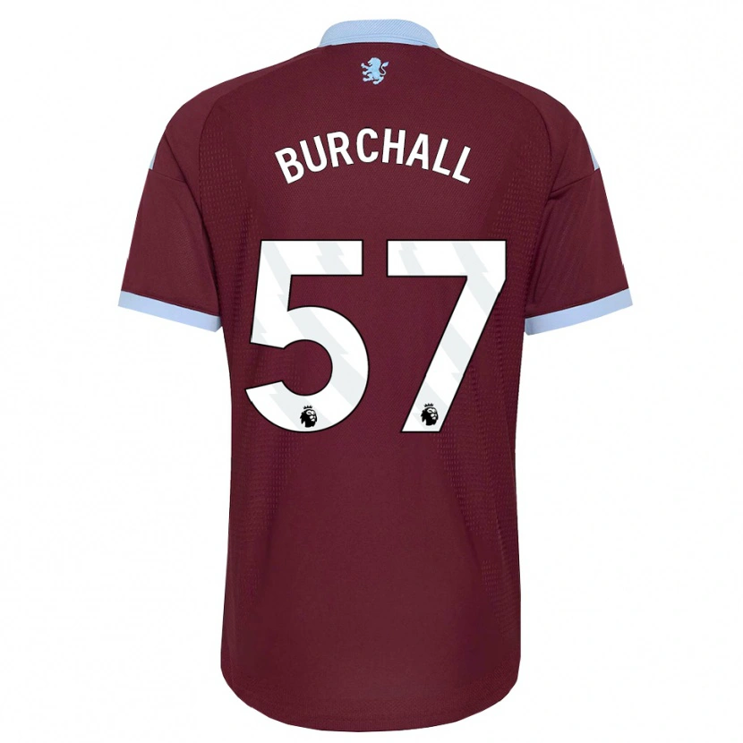 Danxen Kinderen Ajani Burchall #57 Korenbloemblauw Bordeaux Thuisshirt Thuistenue 2026/27 T-Shirt