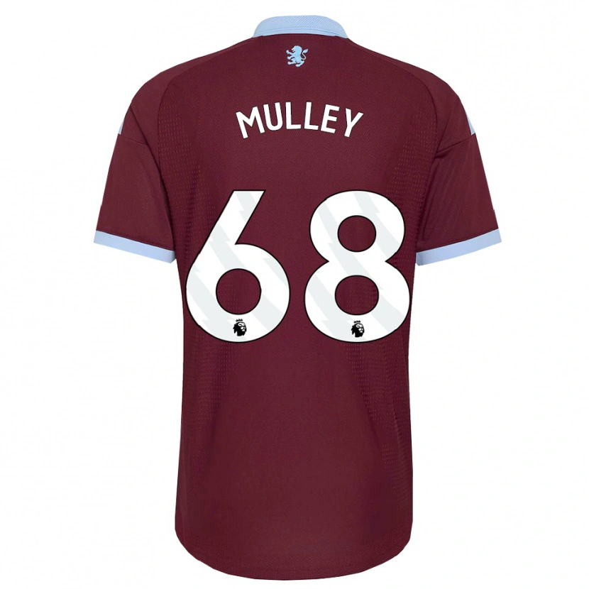 Danxen Kinderen Trai-Varn Mulley #68 Korenbloemblauw Bordeaux Thuisshirt Thuistenue 2026/27 T-Shirt