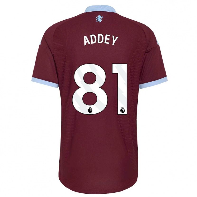 Danxen Kinderen Farid Addey #81 Korenbloemblauw Bordeaux Thuisshirt Thuistenue 2026/27 T-Shirt