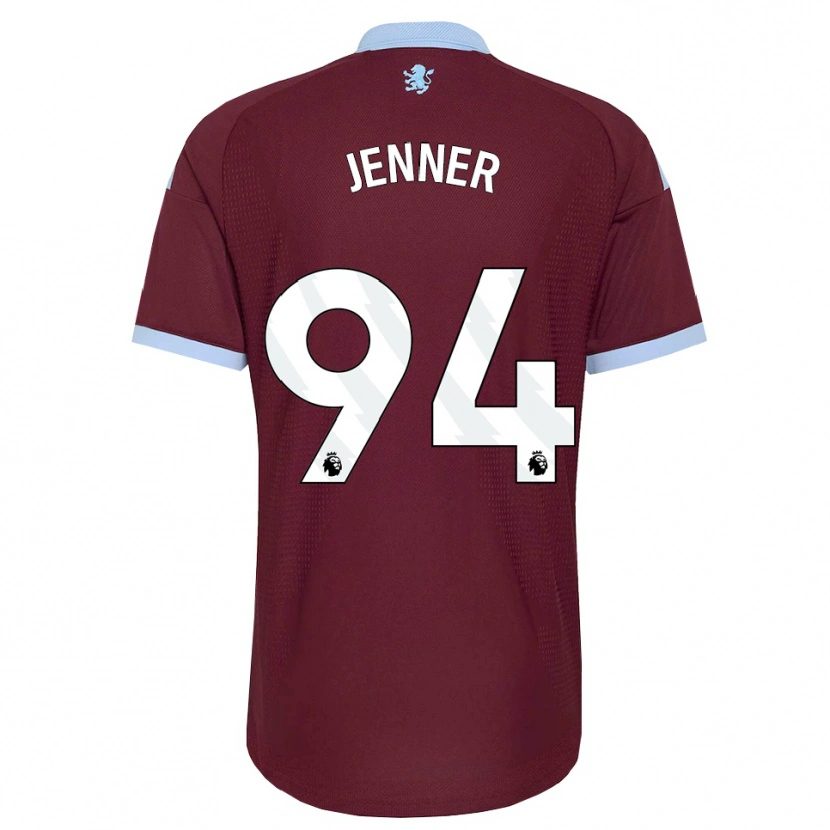 Danxen Kinderen Max Jenner #94 Korenbloemblauw Bordeaux Thuisshirt Thuistenue 2026/27 T-Shirt