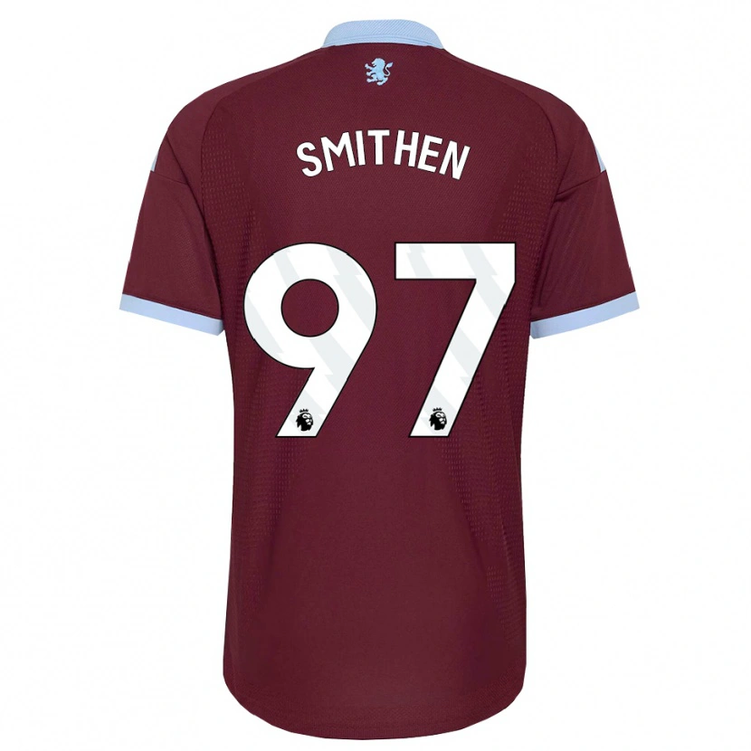 Danxen Kinderen Tay'veon Smithen #97 Korenbloemblauw Bordeaux Thuisshirt Thuistenue 2026/27 T-Shirt