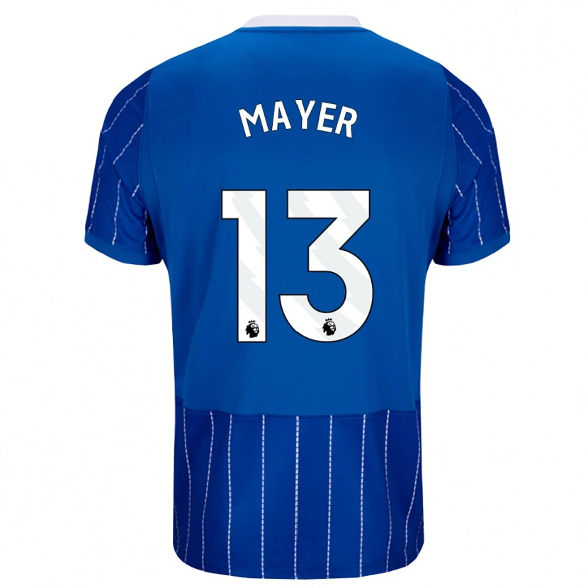 Danxen Kinderen Oliver Mayer #13 Mediumblauw Wit Thuisshirt Thuistenue 2026/27 T-Shirt