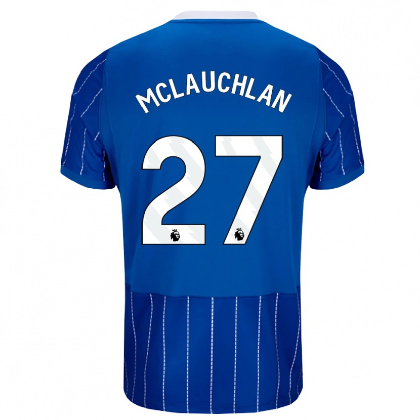 Danxen Kinderen Rachel Mclauchlan #27 Mediumblauw Wit Thuisshirt Thuistenue 2026/27 T-Shirt