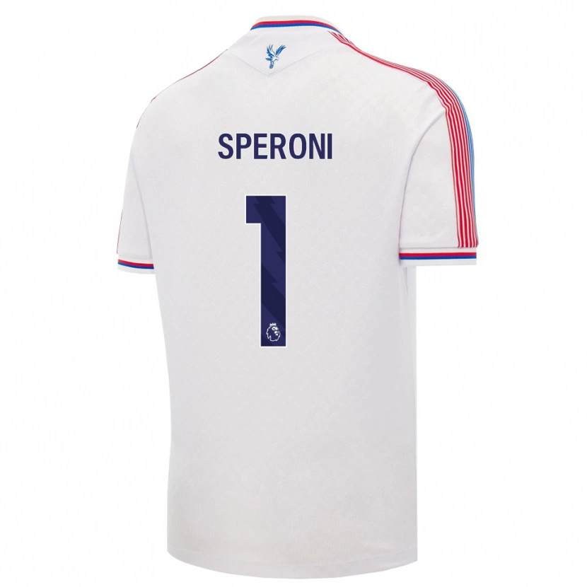 Danxen Kinderen Thiago Speroni #1 Wit Rood Blauw Thuisshirt Thuistenue 2026/27 T-Shirt