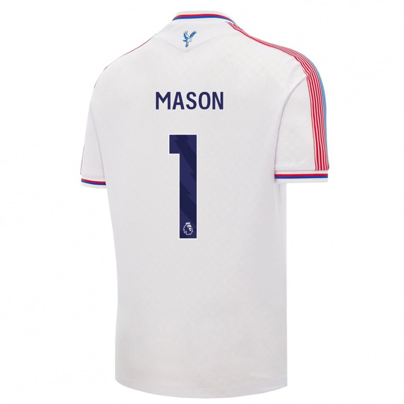 Danxen Kinderen Jack Mason #1 Wit Rood Blauw Thuisshirt Thuistenue 2026/27 T-Shirt