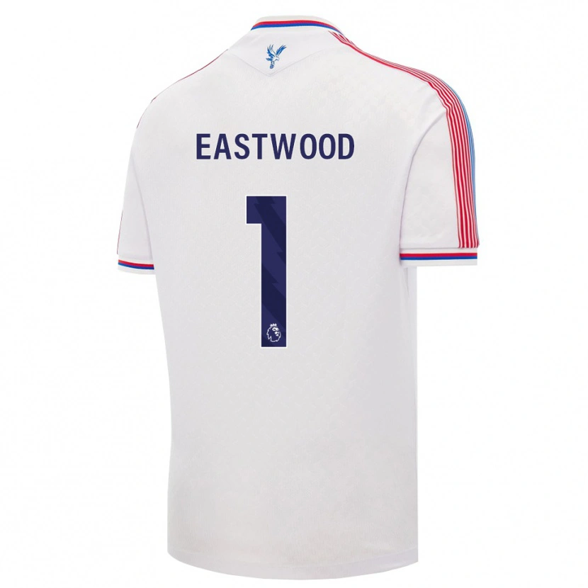 Danxen Kinderen Billy Eastwood #1 Wit Rood Blauw Thuisshirt Thuistenue 2026/27 T-Shirt