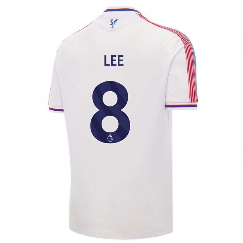 Danxen Kinderen Jamar Lee #8 Wit Rood Blauw Thuisshirt Thuistenue 2026/27 T-Shirt