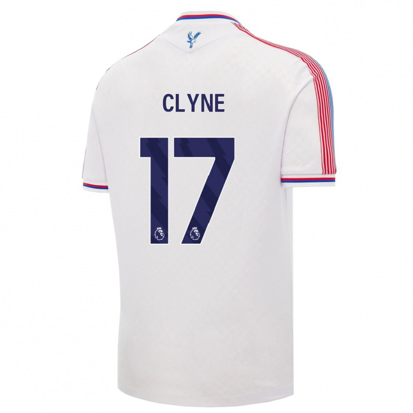 Danxen Kinderen Nathaniel Clyne #17 Wit Rood Blauw Thuisshirt Thuistenue 2026/27 T-Shirt