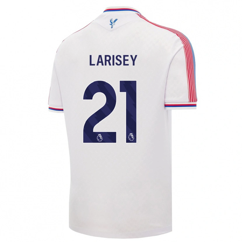 Danxen Kinderen Clarissa Larisey #21 Wit Rood Blauw Thuisshirt Thuistenue 2026/27 T-Shirt
