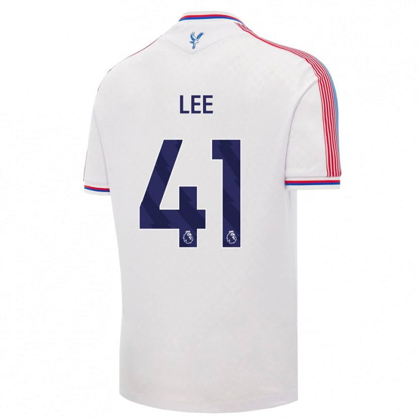 Danxen Kinderen Harry Lee #41 Wit Rood Blauw Thuisshirt Thuistenue 2026/27 T-Shirt